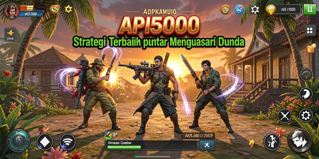 Tampilan menarik dari gameplay SLG API5000 yang menegangkan.