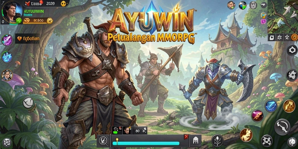 Tampilan gameplay AYUWIN yang seru dan penuh aksi.