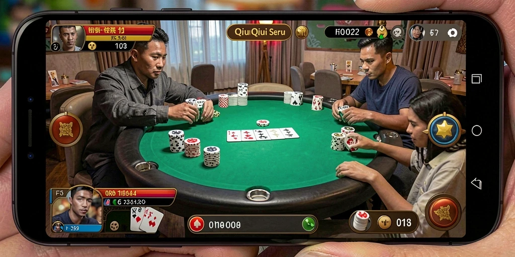 Tampilan gameplay menarik dari F32 dengan nuansa QiuQiu.