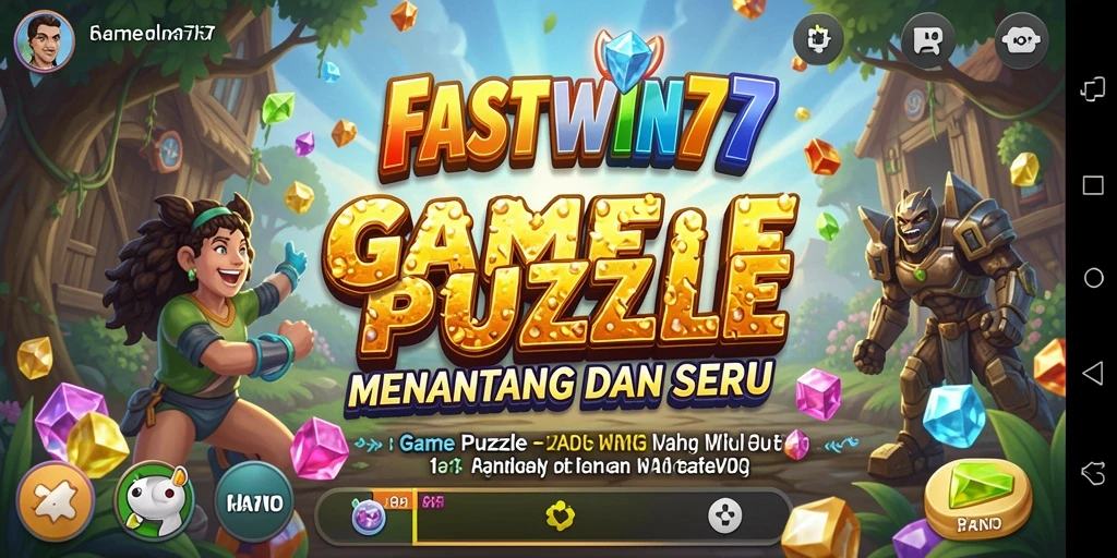 Screenshot FASTWIN77 menampilkan gameplay puzzle yang mengasyikkan.