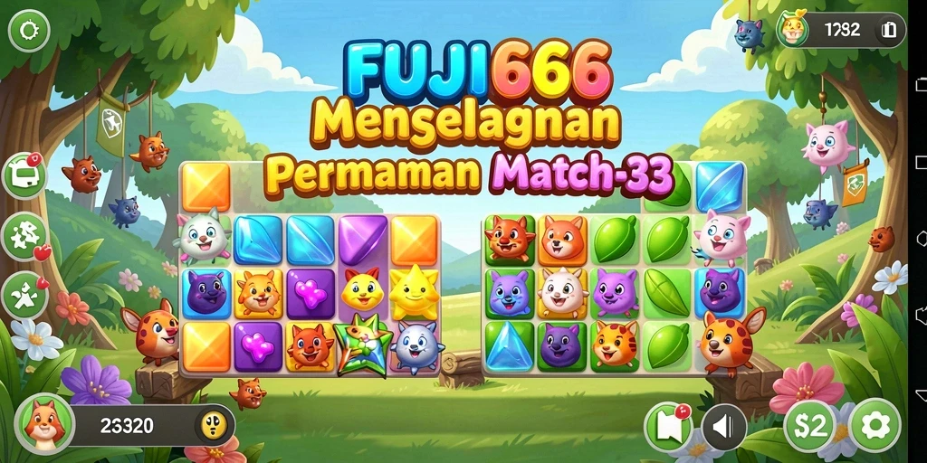 Gameplay seru dan penuh warna dalam FUJI66 yang menantang.