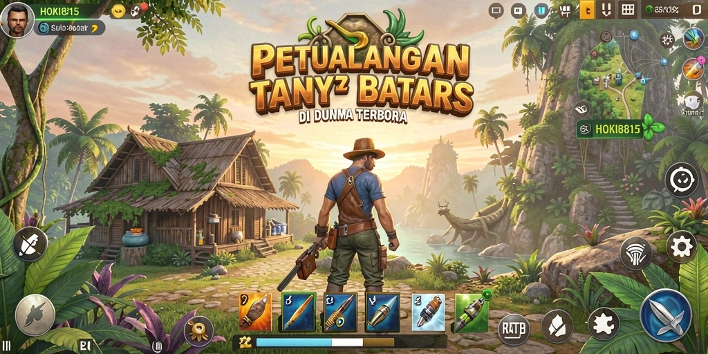 Tampilan menarik dari gameplay Open World HOKI8815 yang mengesankan.