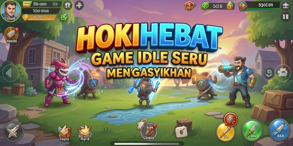 Tampilan gameplay HOKIHEBAT yang menawan dan mengasyikkan.