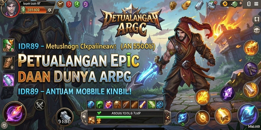 Tampilan gameplay IDR89 yang memukau dalam dunia ARPG.