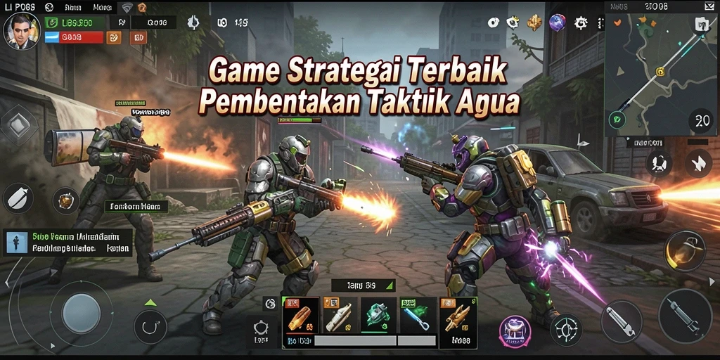 Tampilan gameplay LPO88 menunjukkan aksi taktis yang menegangkan.