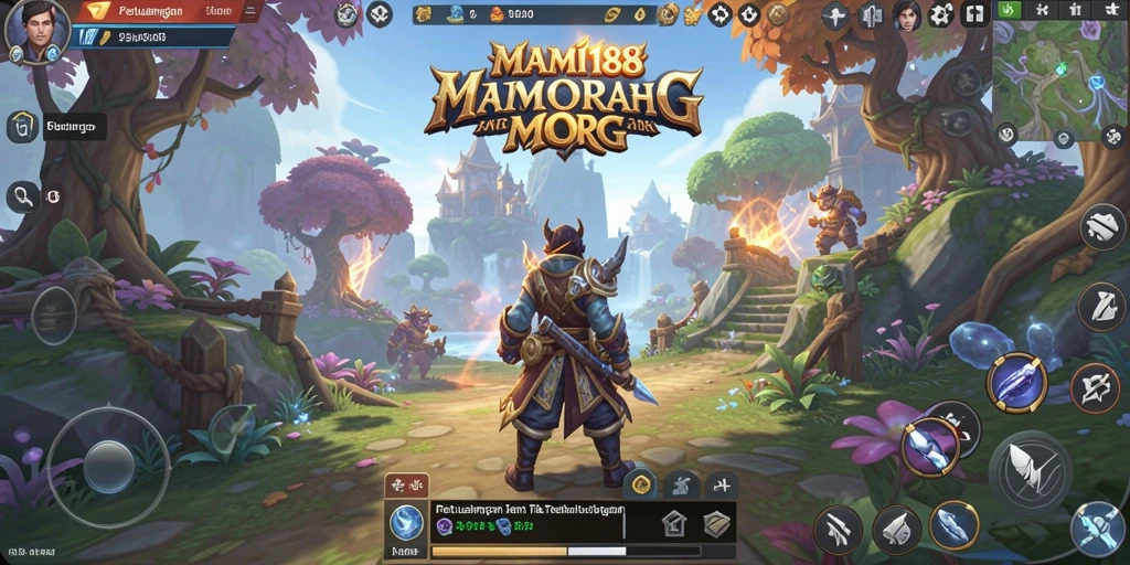Gameplay mendebarkan dalam MAMI188 dengan pertempuran antar karakter