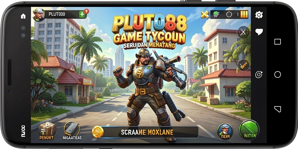 Tampilan gameplay Tycoon yang menarik dan interaktif.