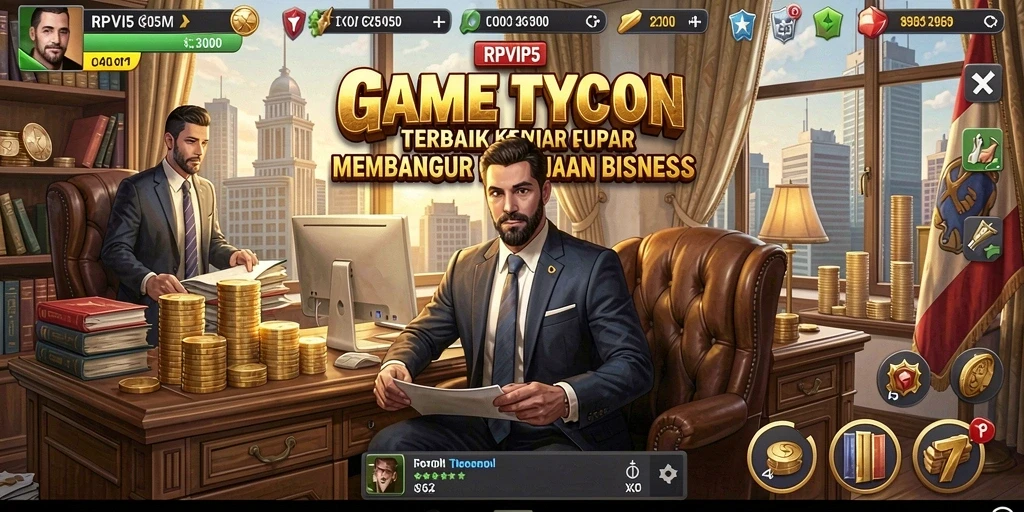 Tampilan menarik dari gameplay RPVIP5 yang memukau.